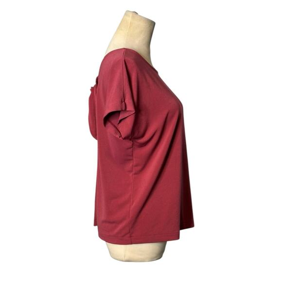 Banana Republic dusty rose short sleeves blouse size XS - Picture 6 of 12